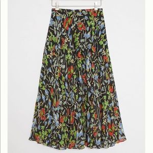 NWT Anthropologie A-Line Maxi Skirt